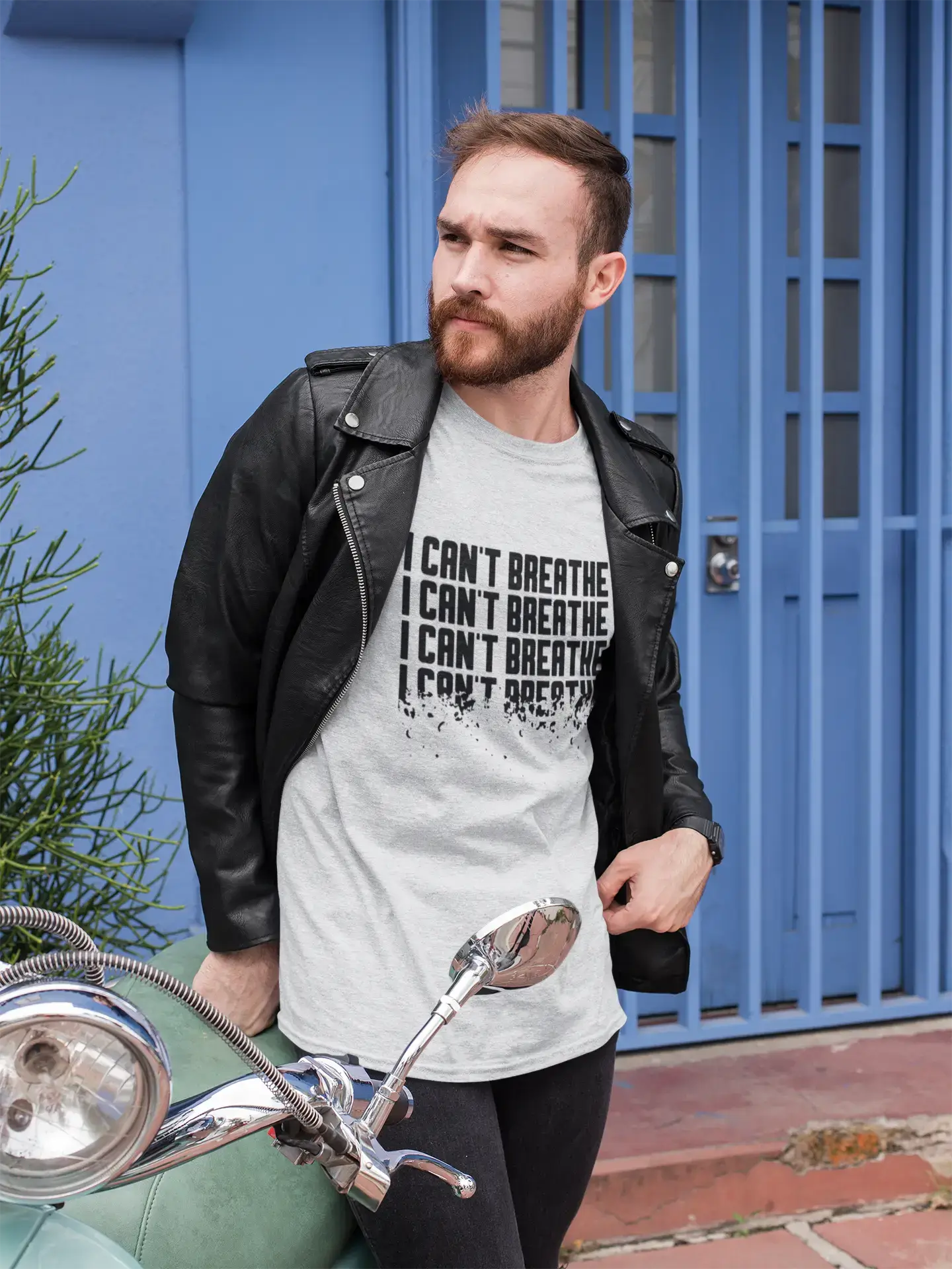 Men’s Graphic T-Shirt I Can't Breathe Gift Idea