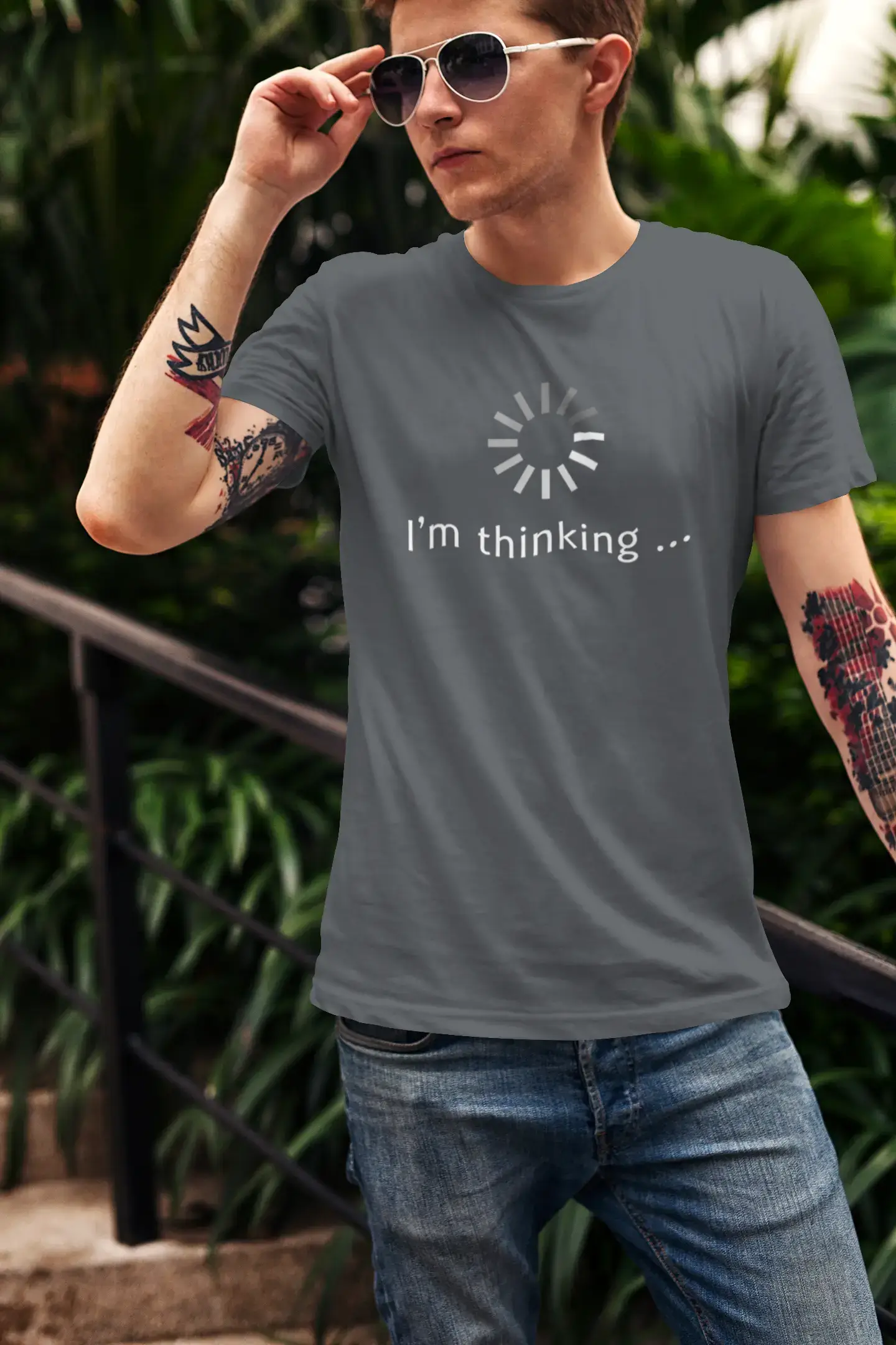 Men’s Graphic T-Shirt I'm thinking... Esports Funny Gift Idea