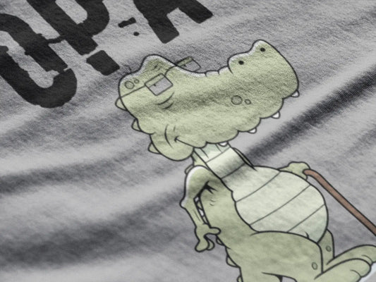Men’s Graphic T-Shirt Opa Dinosaurier Alte Lustige Komödie Vintage White Gift Idea