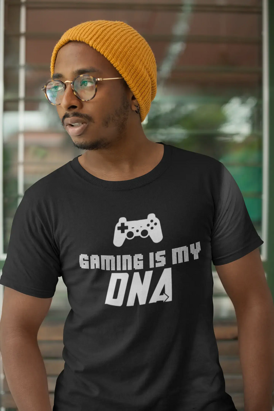 ULTRABASIC Men's Graphic T-Shirt Gaming is My DNA - Funny Shirt for Player