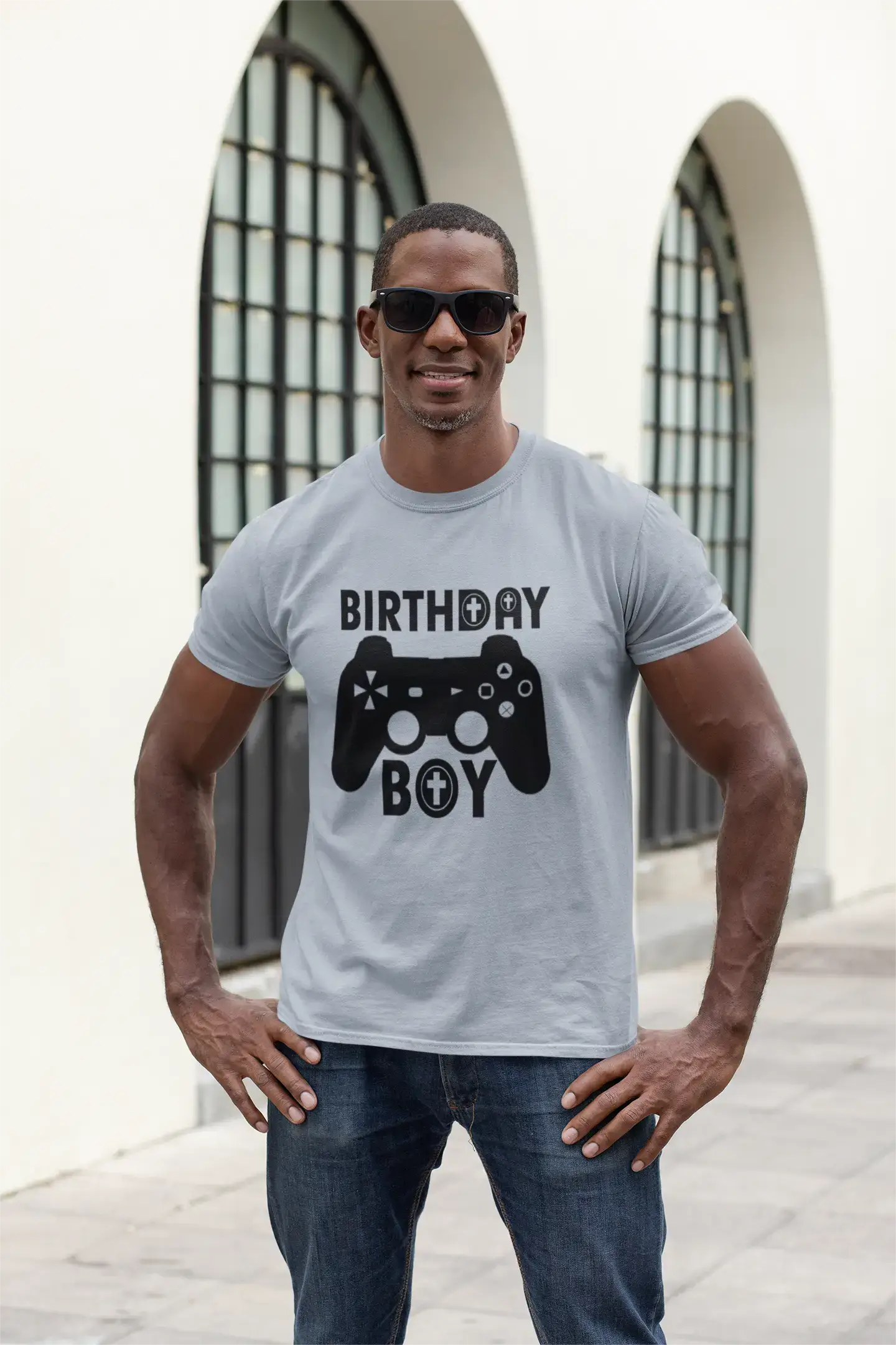 ULTRABASIC Men's T-Shirt Birthday Boy Controller - Gaming Shirt for Player