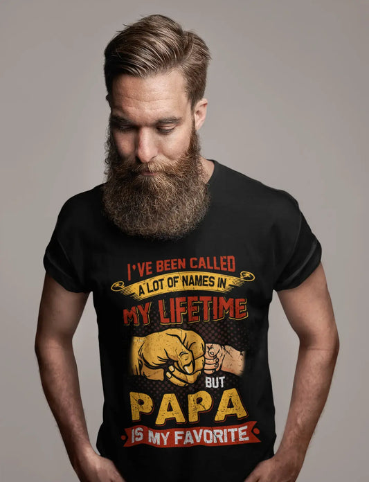 ULTRABASIC Men's Graphic T-Shirt Papa Is My Favorite - Father's Day
