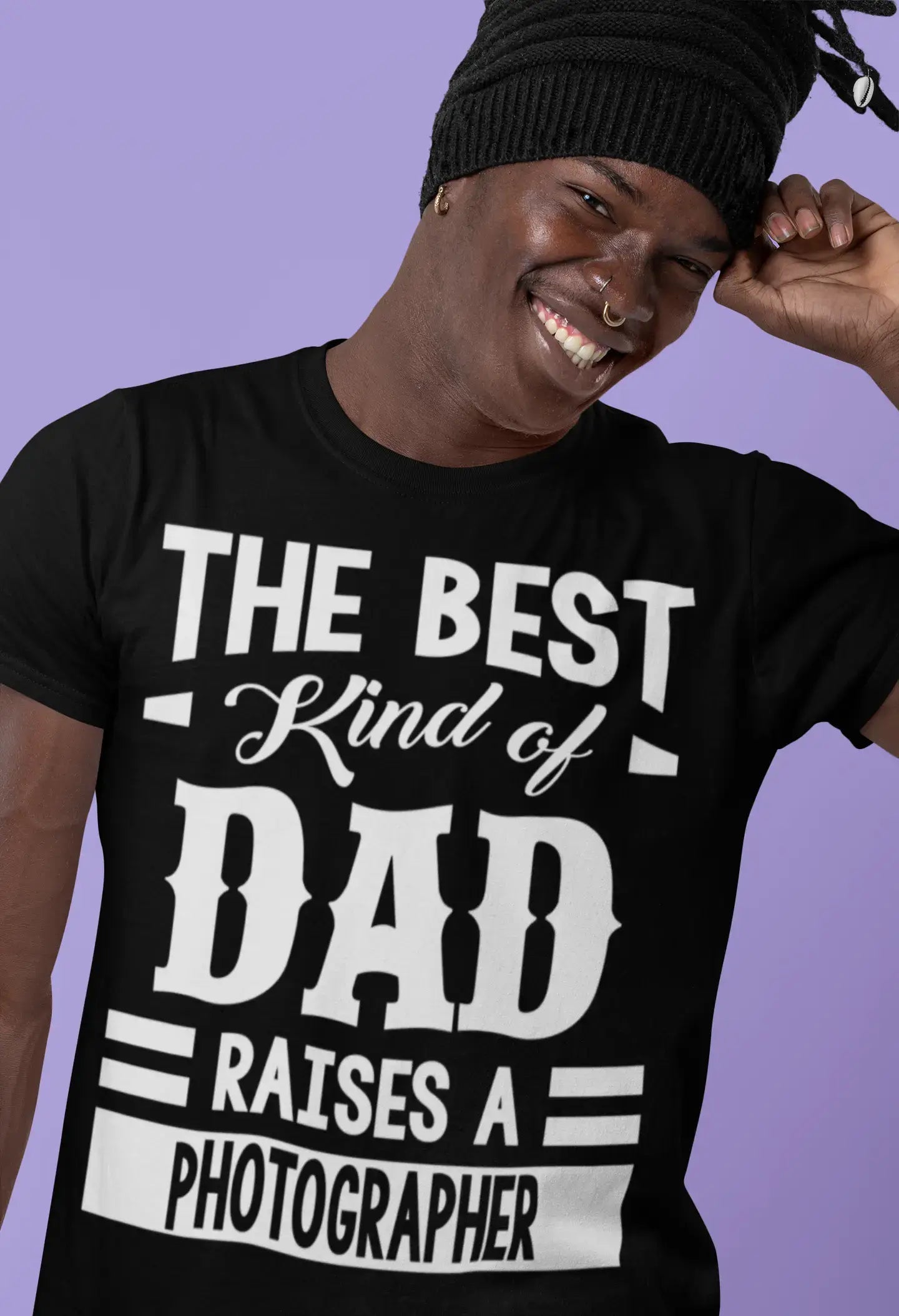 ULTRABASIC Men's Graphic T-Shirt Dad Raises a Photographer