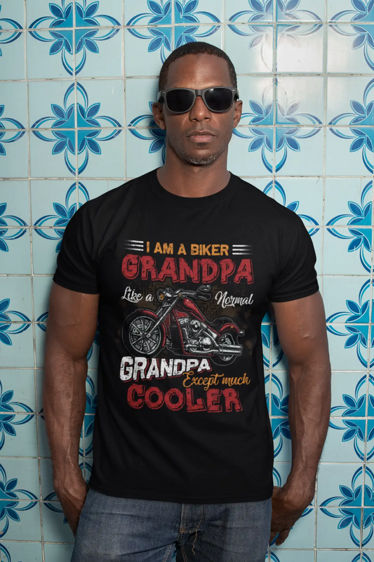 ULTRABASIC Men's Novelty T-Shirt Biker Grandpa - Funny Cool Biker Tee Shirt