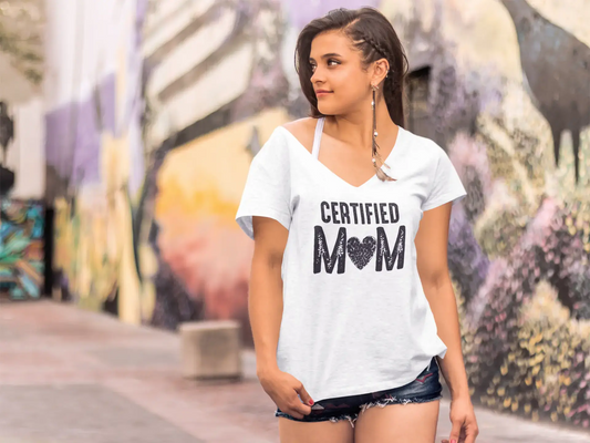 ULTRABASIC Women's T-Shirt Certified Mom - Short Sleeve Tee Shirt Tops