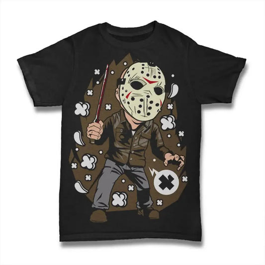 Men's Graphic T-Shirt Serial Camp Killer - Horror Movie - Fictional Character - Anime Apparel Eco-Friendly Limited Edition Short Sleeve Tee-Shirt Vintage Birthday Gift Novelty