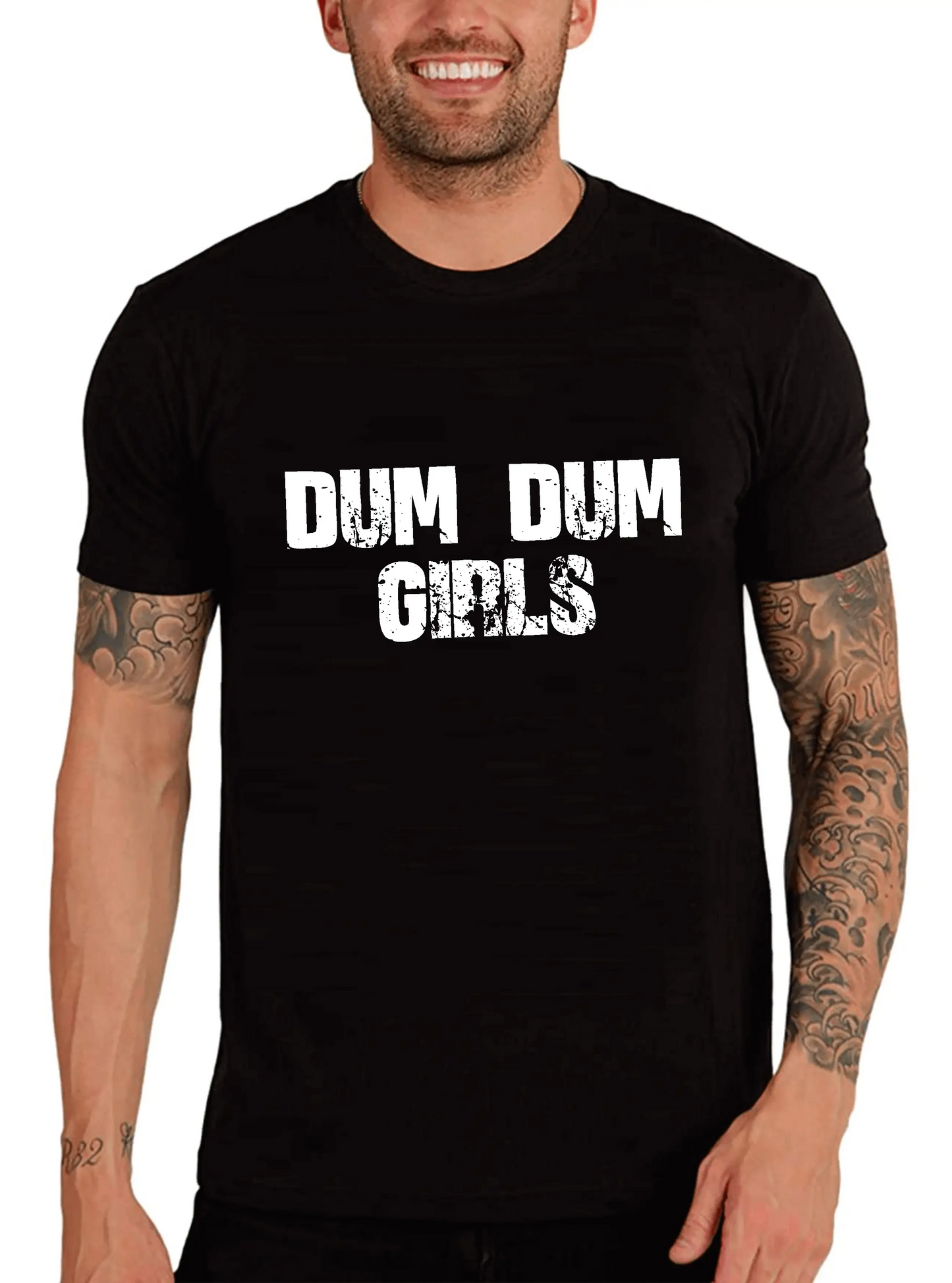 Men's Graphic T-Shirt Dum Dum Girls Eco-Friendly Limited Edition Short Sleeve Tee-Shirt Vintage Birthday Gift Novelty