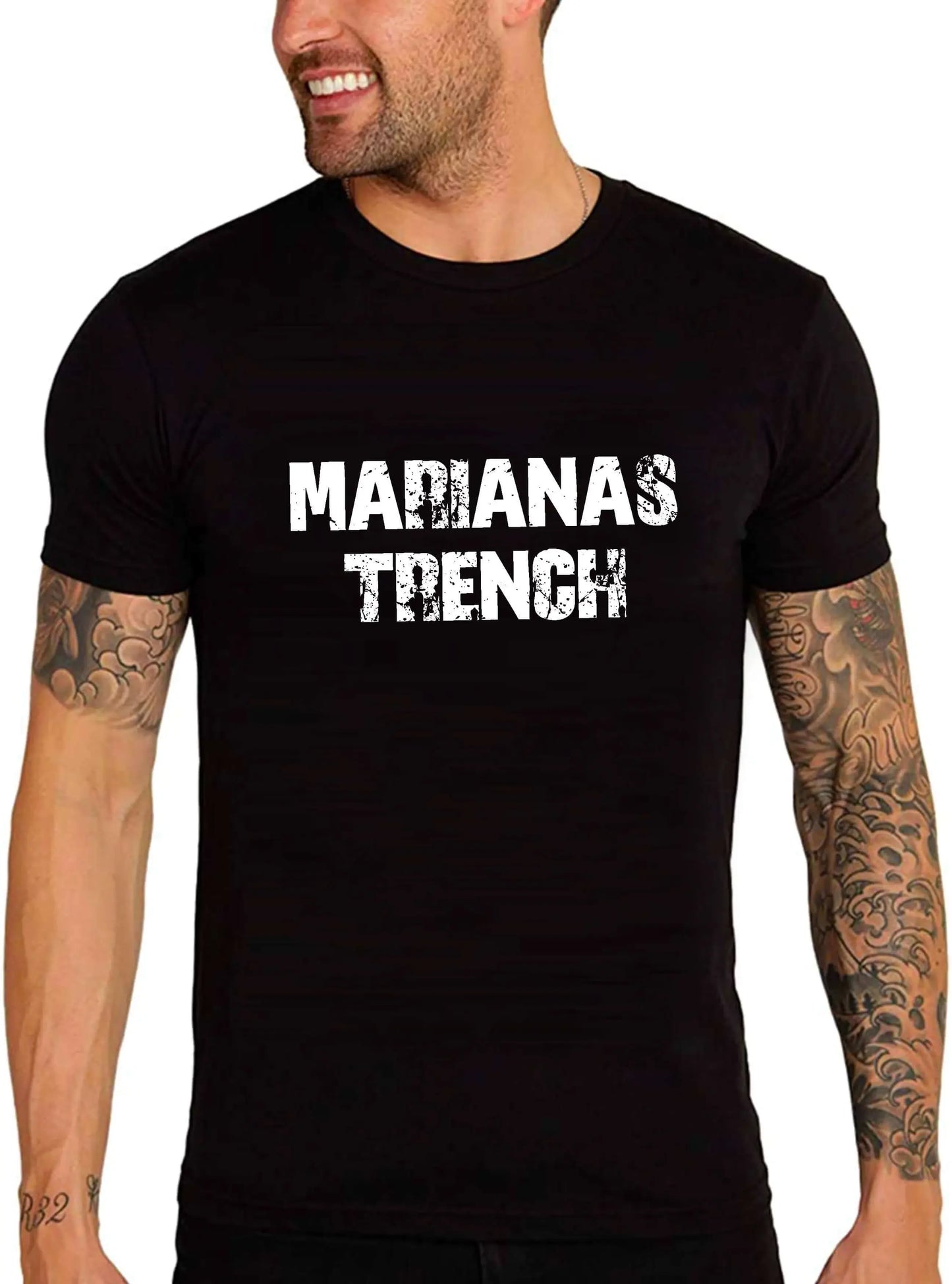 Men's Graphic T-Shirt Marianas Trench Eco-Friendly Limited Edition Short Sleeve Tee-Shirt Vintage Birthday Gift Novelty