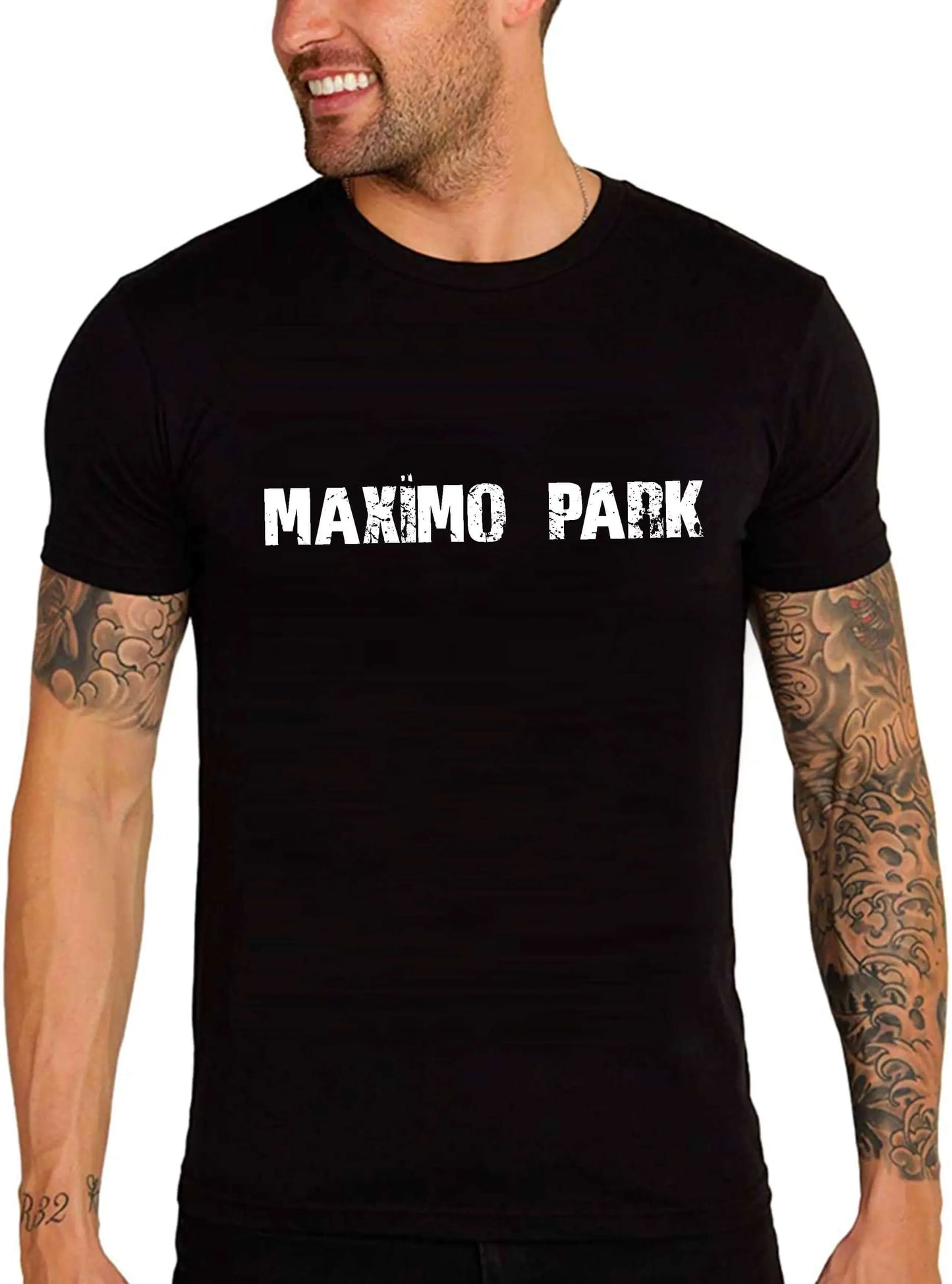 Men's Graphic T-Shirt Maxïmo Park Eco-Friendly Limited Edition Short Sleeve Tee-Shirt Vintage Birthday Gift Novelty