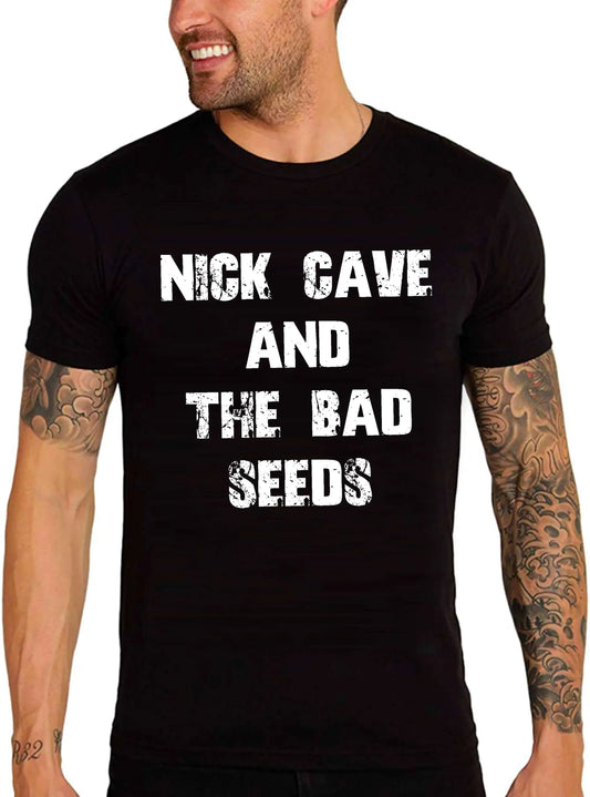 Men's Graphic T-Shirt Nick Cave And The Bad Seeds Eco-Friendly Limited Edition Short Sleeve Tee-Shirt Vintage Birthday Gift Novelty