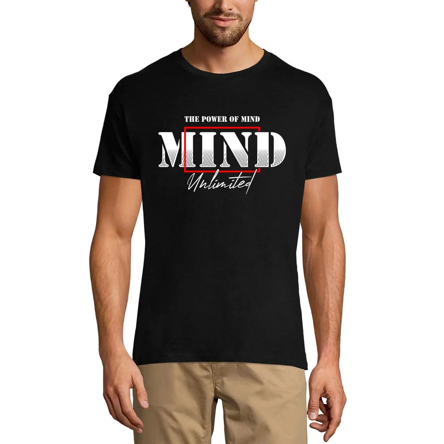Men's Graphic T-Shirt The Power Of Mind Unlimited Eco-Friendly Limited Edition Short Sleeve Tee-Shirt Vintage Birthday Gift Novelty
