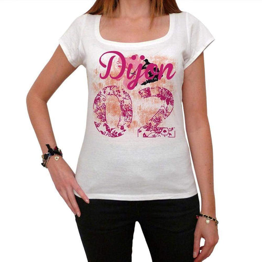 02, Dijon, Women's Short Sleeve Round Neck T-shirt 00008 - ultrabasic-com