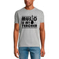 ULTRABASIC Men's Graphic T-Shirt Music is My Teacher - Guitar Shirt for Musican