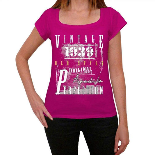1939, Women's Short Sleeve Round Neck T-shirt 00130 ultrabasic-com.myshopify.com