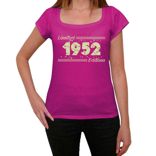 1952 Limited Edition Star, Women's T-shirt, Pink, Birthday Gift 00384 ultrabasic-com.myshopify.com
