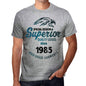 1985, Special Session Superior Since 1985 Mens T-shirt Grey Birthday Gift 00525 - ultrabasic-com