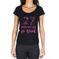 27 And Never Felt So Good, Black, Women's Short Sleeve Round Neck T-shirt, Birthday Gift 00373 - Ultrabasic