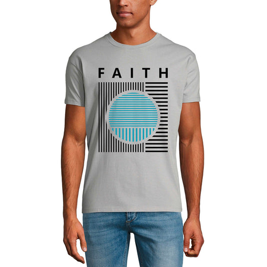 ULTRABASIC Men's Graphic T-Shirt Faith - Novelty Hope Shirt for Men