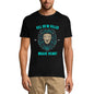 ULTRABASIC Men's Graphic T-Shirt Kill or be Killed - Lion Brave Heart Shirt for Men