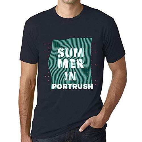 Ultrabasic - Homme Graphique Summer in PORTRUSH Marine