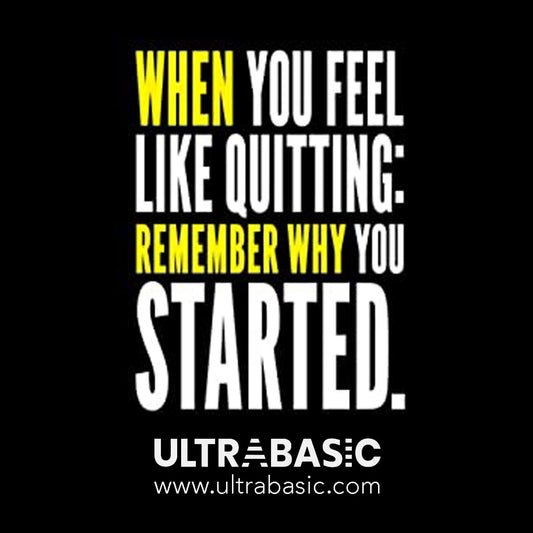 Remeber why you started