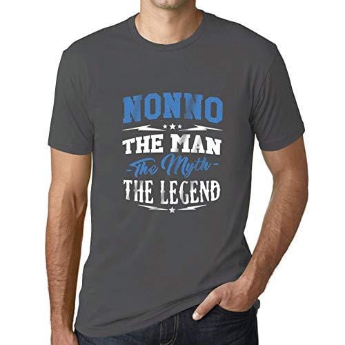 Ultrabasic - Homme T-Shirt Graphique Nonno The Man The Myth