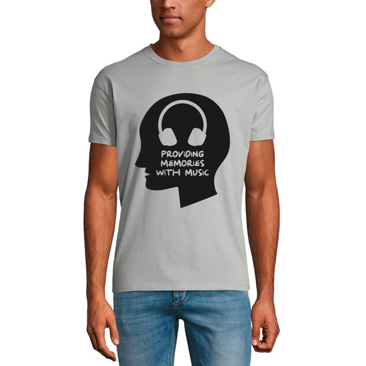 ULTRABASIC Men's T-Shirt Providing Memories With Music - Funny Shirt for Musician