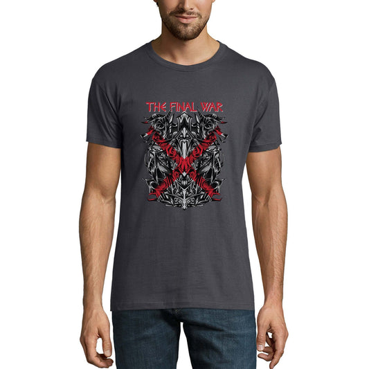 ULTRABASIC Men's Novelty T-Shirt The Final War - Scary Short Sleeve Tee Shirt
