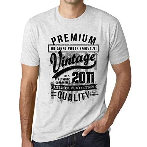 Ultrabasic - Homme T-Shirt Graphique 2011 Aged to Perfection Tee Shirt Cadeau d'anniversaire