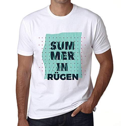 Ultrabasic - Homme Graphique Summer in R‹GEN Blanc