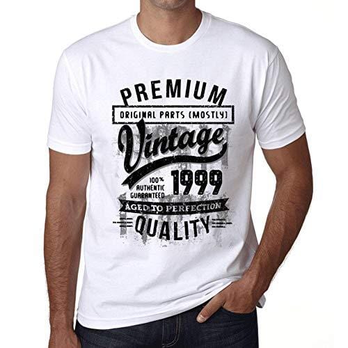 Ultrabasic - Homme T-Shirt Graphique 1999 Aged to Perfection Tee Shirt Cadeau d'anniversaire