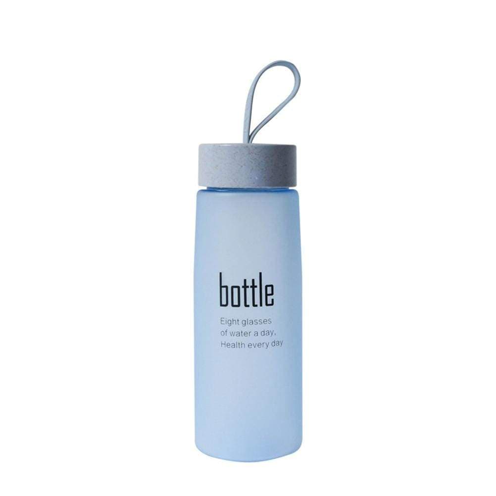 520 Ml Frosted Water Drinking Bottle Couples Creative Portable Water Bottle - Ultrabasic