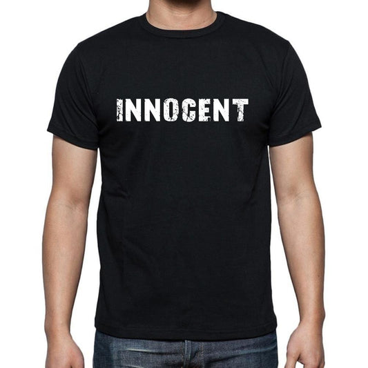 Innocent, t-Shirt pour Homme, en Coton, col Rond, Noir