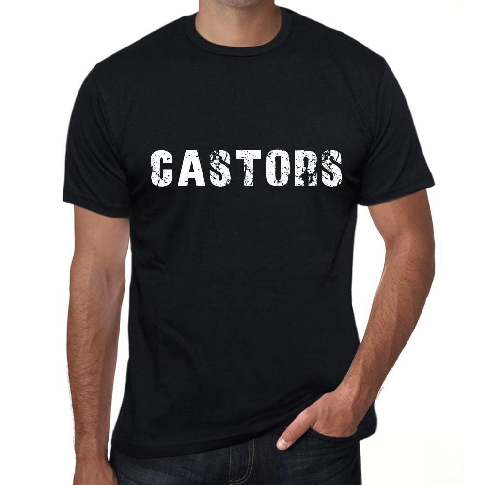 Homme T Shirt Graphique Imprimé Vintage Tee Castors