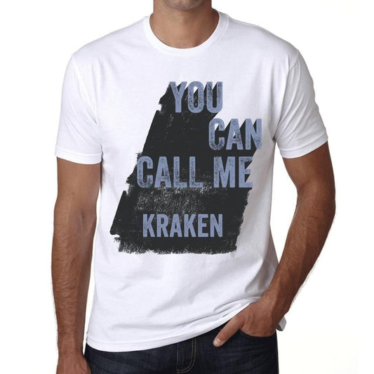 Homme Tee Vintage T Shirt Kraken, You Can Call Me Kraken