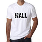 Ultrabasic ® Nom de Famille Fier Homme T-Shirt Nom de Famille Idées Cadeaux Tee Hall Blanc