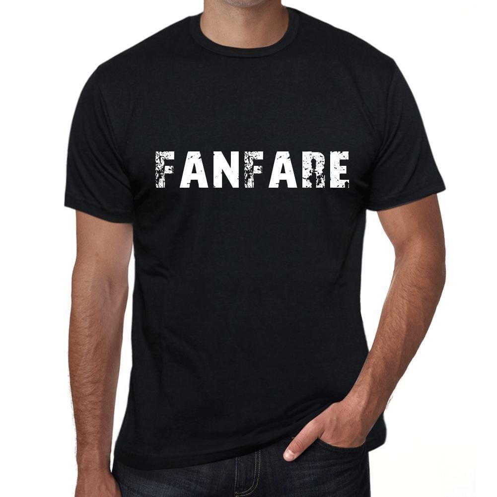 Homme T Shirt Graphique Imprimé Vintage Tee Fanfare