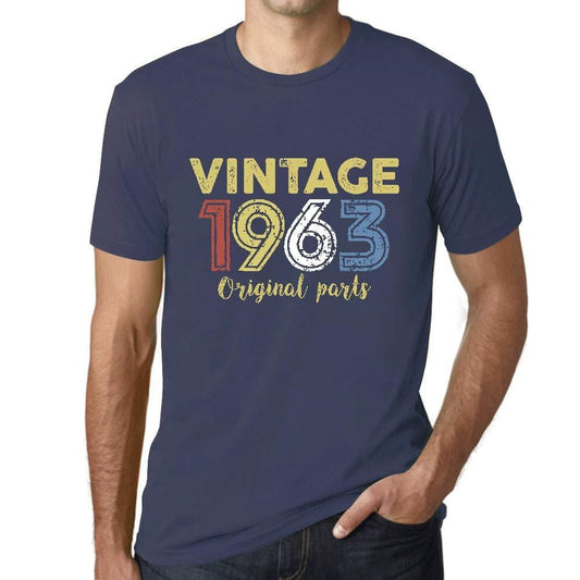 Ultrabasic - Homme Graphique Vintage 1963 T-Shirt Denim