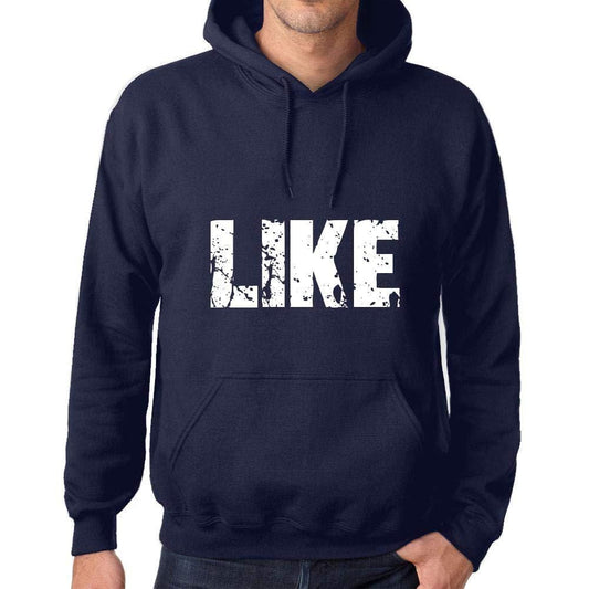 Ultrabasic Homme Femme Unisex Sweat à Capuche Hoodie Popular Words Like French Marine