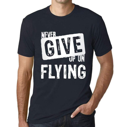 Ultrabasic Homme T-Shirt Graphique Never Give Up on Flying Marine