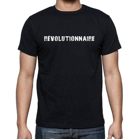 révolutionnaire, t-Shirt pour Homme, en Coton, col Rond, Noir