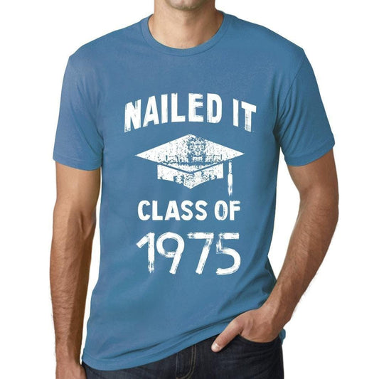 Homme T Shirt Graphique Imprimé Vintage Tee Nailed it Class of 1975