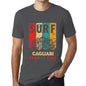 Men&rsquo;s Graphic T-Shirt Surf Summer Time CAGLIARI Mouse Grey - Ultrabasic