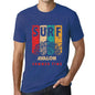 Men&rsquo;s Graphic T-Shirt Surf Summer Time AVALON Royal Blue - Ultrabasic