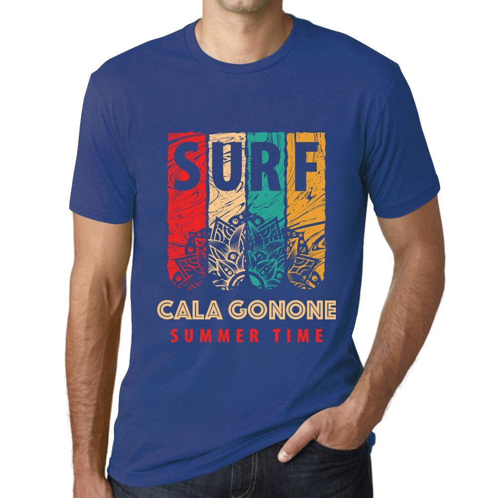 Men&rsquo;s Graphic T-Shirt Surf Summer Time CALA GONONE Royal Blue - Ultrabasic