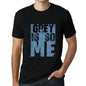 Men&rsquo;s Graphic T-Shirt GREY Is So Me Deep Black - Ultrabasic
