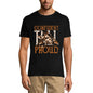 ULTRABASIC Men's Graphic T-Shirt Confident Proud - Tall Giraffe Shirt for Men