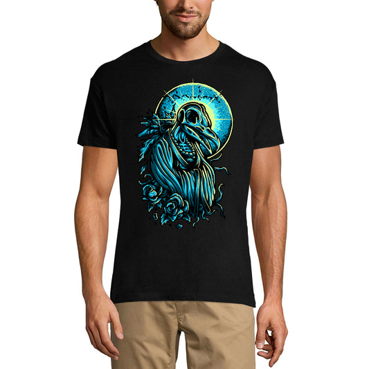 ULTRABASIC Men's Graphic T-Shirt Death and Rebirth - Scary Monster Shirt for Men