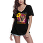ULTRABASIC Women's V-Neck T-Shirt My Only Sunshine - Golden Retriever