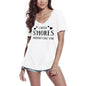 ULTRABASIC Women's T-Shirt I Need S'mores Friends Like You - Short Sleeve Tee Shirt Gift Tops